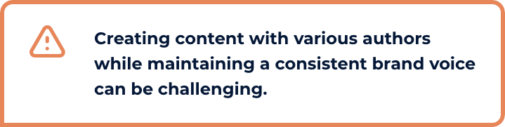 Intentful | Creating content with various authors while maintaining a consistent brand voice can be challenging.