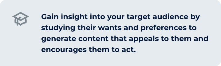 Intentful | Gain insight into your target audience by studying their wants and preferences to generate content that appeals to them and encourages them to act.